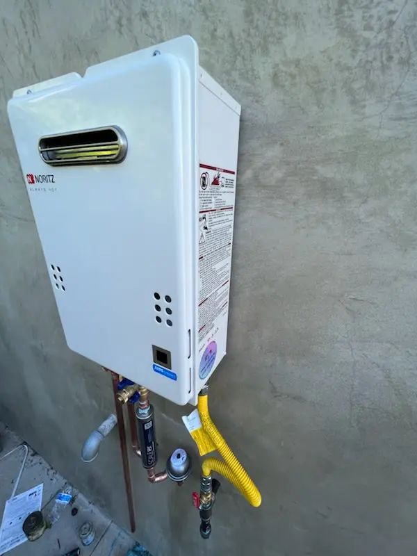 Tankless water heater installation for Darts Mills homes